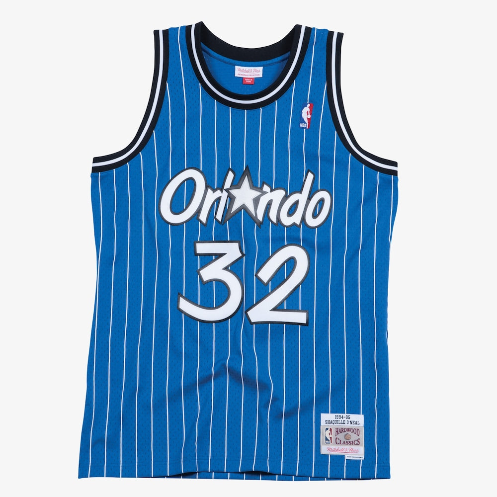 Orlando Magic Swingman Jersey Road Shaquille Oneal 1994 95 | RTJ13176 product image 1, provided for visual reference and