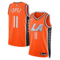 La Clippers 202526 City Edition Swingman Jersey Orange Brook Lopez Unisex | RTJ13159 product image 1, provided for visual