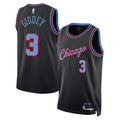 Chicago Bulls 202526 City Edition Swingman Jersey Black Josh Giddey Unisex | RTJ13138 product image 1, provided for visual