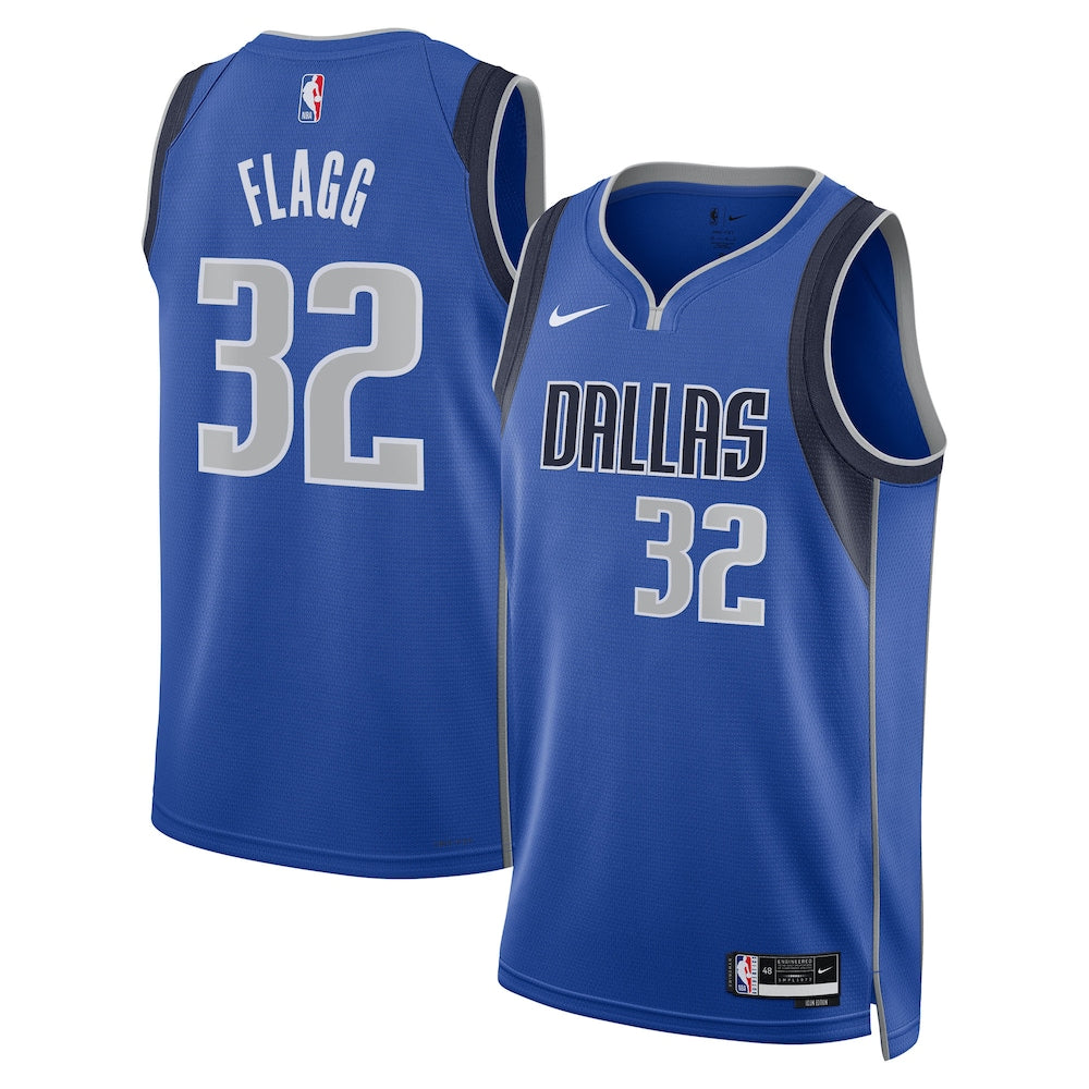 Dallas Mavericks Icon Edition Swingman Jersey Nba 2025 First Round Draft Pick Blue Cooper Flagg Unisex | RTJ13120 product