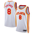 Atlanta Hawks Association Edition Swingman Jersey White Kristaps Porzngiis Unisex | RTJ13119 product image 1, provided for
