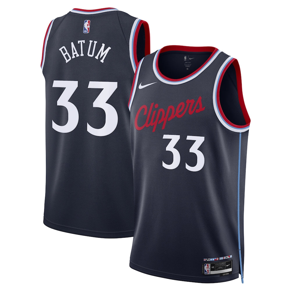 La Clippers Icon Edition Swingman Jersey Black Nicolas Batum Unisex | RTJ13097 product image 1, provided for visual