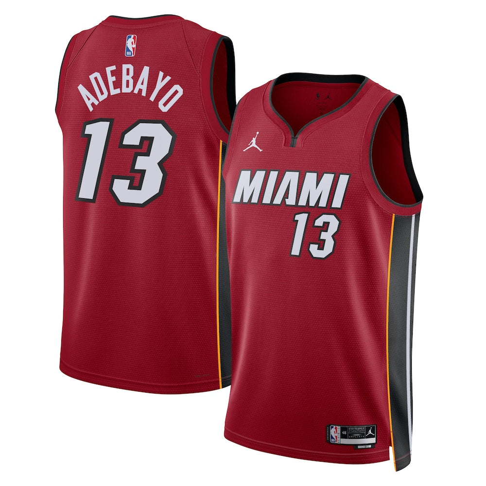 Miami Heat Jordan Statement Edition Swingman Jersey Red Bam Adebayo Unisex | RTJ13092 product image 1, provided for visual