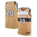 Washington Wizards 202526 City Edition Swingman Jersey Tan Alex Sarr Unisex | RTJ13079 product image 1, provided for visual