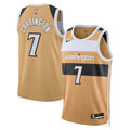 Washington Wizards 202526 City Edition Swingman Jersey Tan Carlton Carrington Unisex | RTJ13031 product image 1, provided