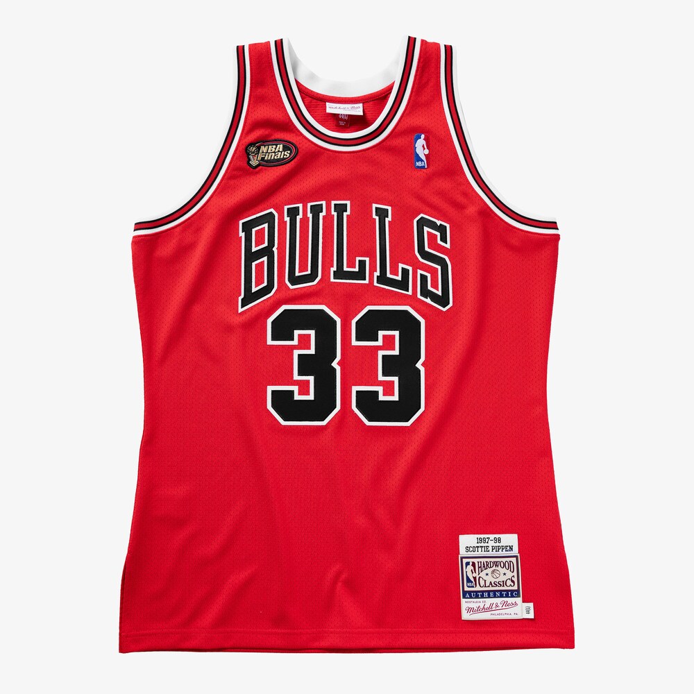 Chicago Bulls Jersey Road Finals Scottie Pippen 1997 | RTJ13023 product image 1, provided for visual reference and product