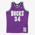 Milwaukee Bucks Swingman Jersey Road Ray Allen 2000 01 | Stitched Jersey RTJS 12148 product image 1, provided for visual
