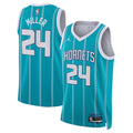 Charlotte Hornets Jordan Brand Icon Edition Swingman Jersey Teal Brandon Miller Unisex | Stitched Jersey RTJS 12142 product