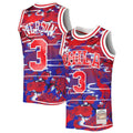 Allen Iverson Red Philadelphia 76Ers 199697 Hardwood Classics Lunar New Year Swingman Jersey | Stitched Jersey RTJS 12068