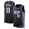Sacramento Kings Icon Edition Swingman Jersey Black Domantas Sabonis Unisex | Stitched Jersey RTJS 12030 product image 1,
