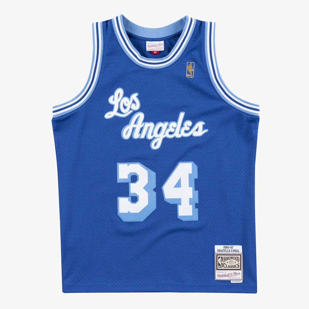 Los Angeles Lakers Swingman Jersey Alternate Shaquille Oneal 1996 97 | Stitched Jersey RTJS 12036 product image 1, provided