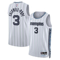 Memphis Grizzlies 2025-26 City Edition Swingman Jersey Gray Kentavious Caldwell Pope Unisex | Stitched Jersey RTJS 12032