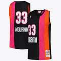Miami Heat Nba Alonzo Mourning Hardwood Classics Road Jersey By Mens | Stitched Jersey RTJS 12031 product image 1, provided