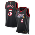 Philadelphia 76Ers Classic Edition Jersey Black Quentin Grimes Unisex | Stitched Jersey RTJS 12026 product image 1, provided