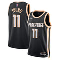 Atlanta Hawks 2025-26 City Edition Swingman Jersey Black Trae Young Unisex | Stitched Jersey RTJS 11996 product image 1,