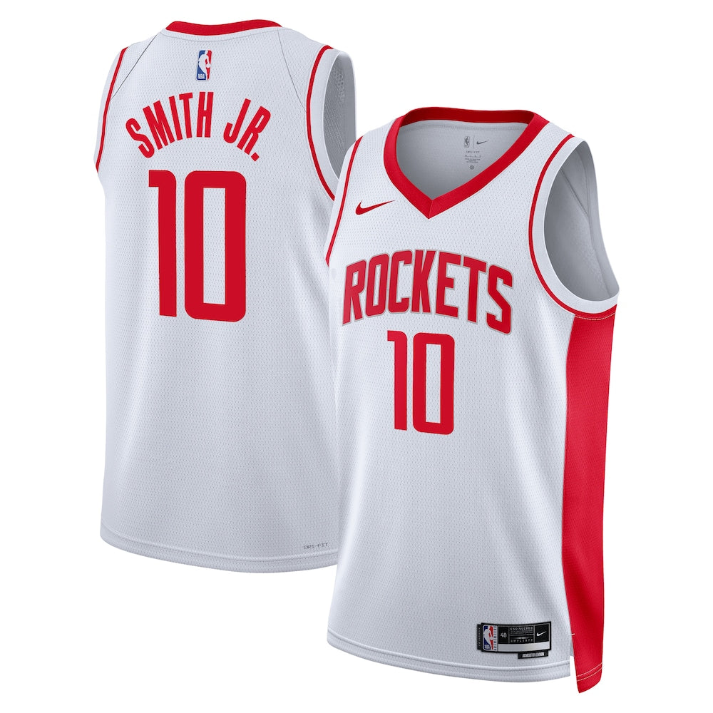 Houston Rockets Association Edition Swingman Jersey White Jabari Smith Jr Unisex | Stitched Jersey RTJS 11994 product image