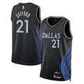 Dallas Mavericks 2025-26 City Edition Swingman Jersey Black Daniel Gafford Unisex | Stitched Jersey RTJS 11982 product image