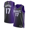 Sacramento Kings Jordan Brand Statement Edition Swingman Jersey Purple Dennis Schroder Unisex | Stitched Jersey RTJS 11964