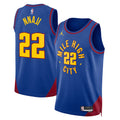 Denver Nuggets Jordan Statement Edition Swingman Jersey Blue Zeke Nnaji Unisex | Stitched Jersey RTJS 11957 product image 1,
