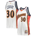 Stephen Curry White Golden State Warriors 200910 Hardwood Classics Jersey | Stitched Jersey RTJS 11928 product image 1,