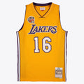 Los Angeles Lakers Hof Swingman Jersey Pau Gasol | Stitched Jersey RTJS 11909 product image 1, provided for visual reference