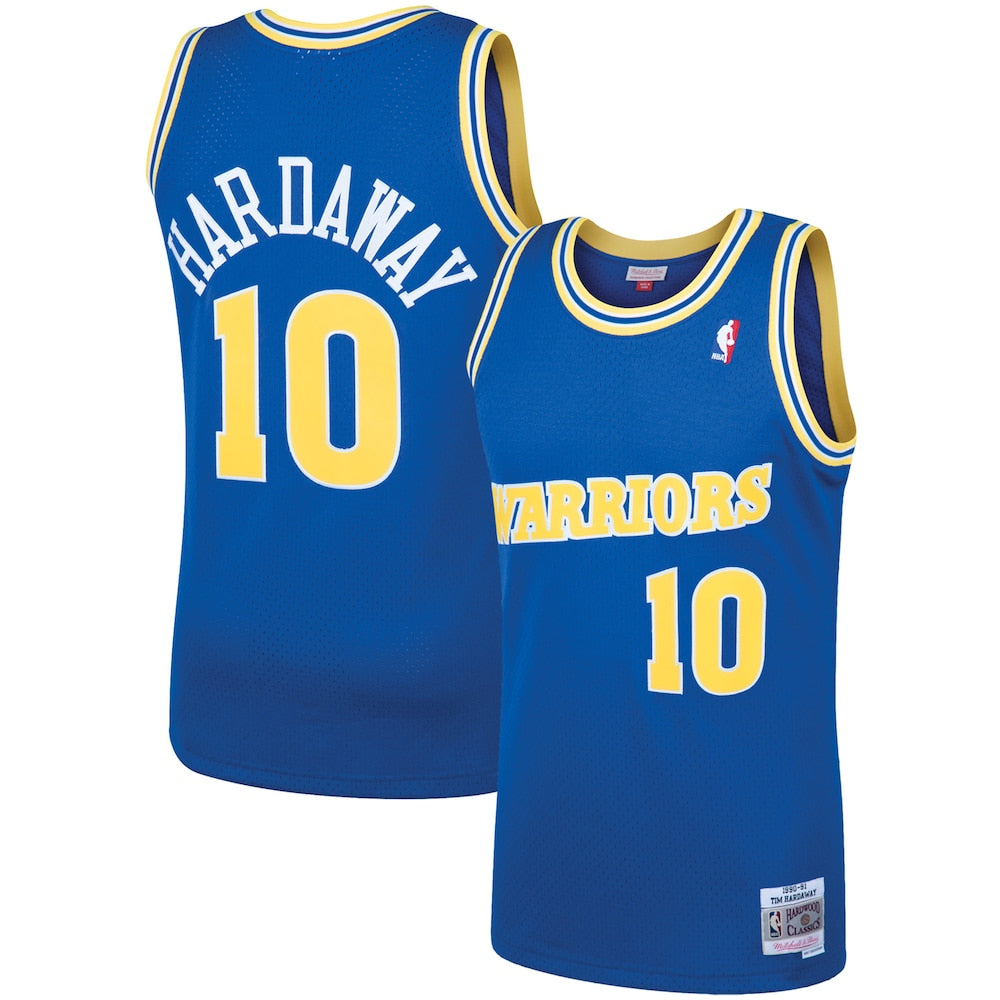 Tim Hardaway Royal Golden State Warriors 1990 Hardwood Classics Swingman Player Jersey | Stitched Jersey RTJS 11902 product