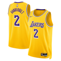Los Angeles Lakers Icon Edition Swingman Jersey Gold Jarred Vanderbilt Unisex | Stitched Jersey RTJS 11885 product image 1,