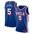 Philadelphia 76Ers Icon Edition Swingman Jersey Royal Quentin Grimes Unisex | Stitched Jersey RTJS 11882 product image 1,