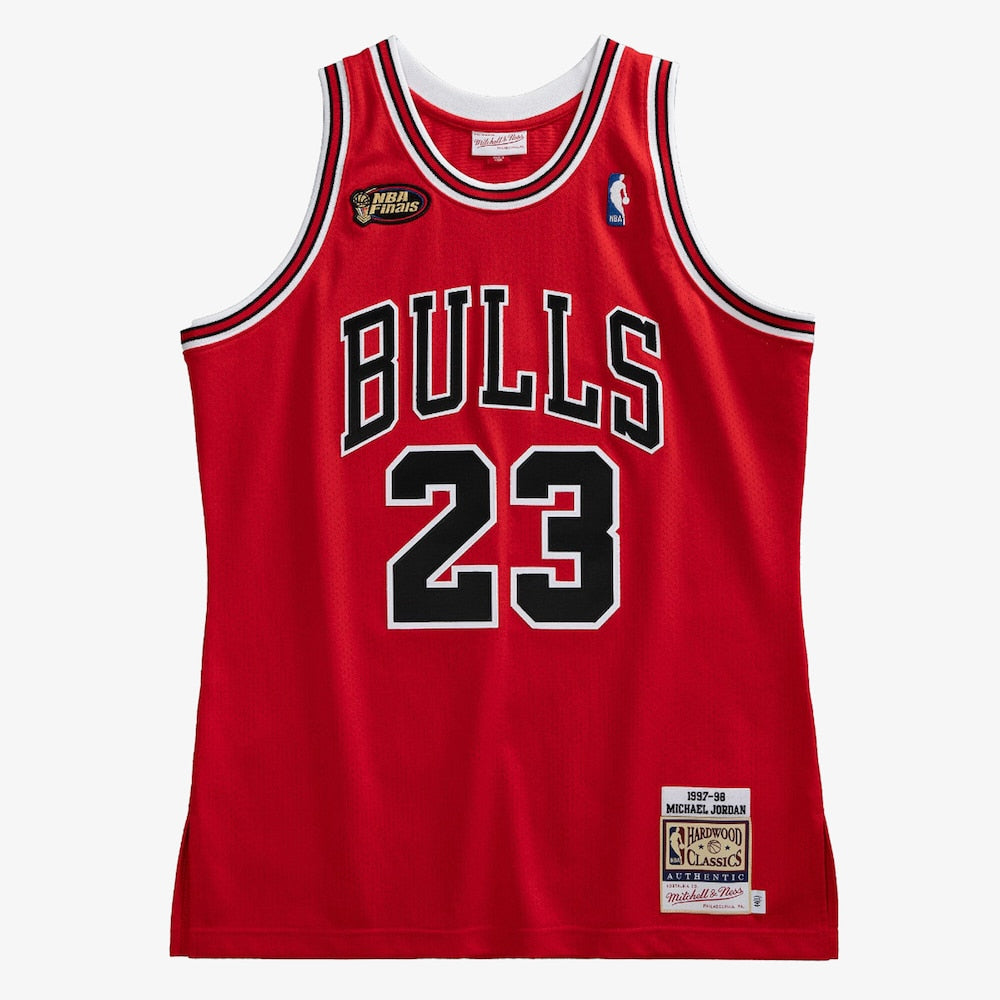 Chicago Bulls Jersey Road Finals Michael Jordan 1997 98 | Stitched Jersey RTJS 11866 product image 1, provided for visual