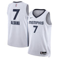 Memphis Grizzlies Association Edition Swingman Jersey White Santi Aldama Unisex | Stitched Jersey RTJS 11878 product image