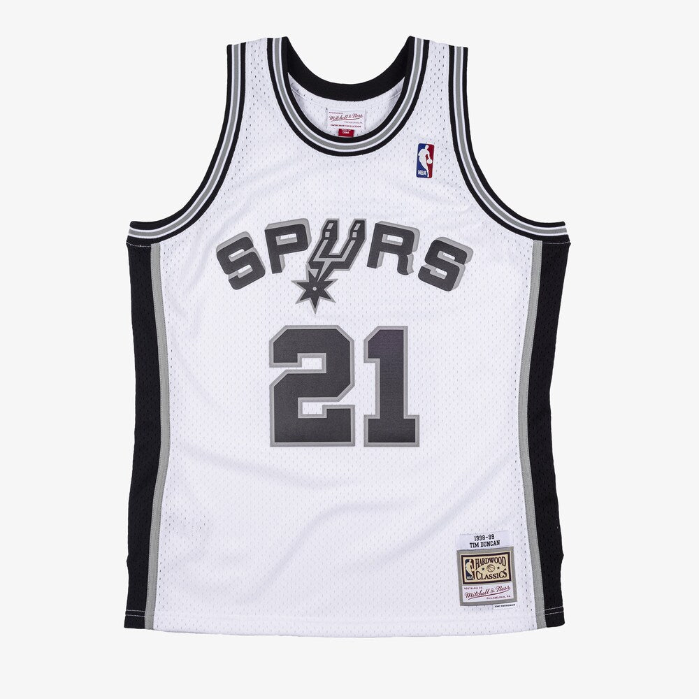 San Antonio Spurs Swingman Jersey Tim Duncan 1998 99 | Stitched Jersey RTJS 11876 product image 2, provided for visual