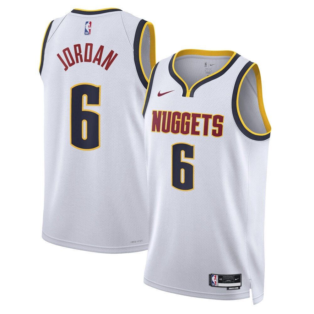 Denver Nuggets Association Edition Swingman Jersey White Deandre Jordan Unisex 1 | Stitched Jersey RTJS 11873 product image
