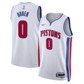 Detroit Pistons Association Edition Swingman Jersey White Jalen Duren Unisex | Stitched Jersey RTJS 11839 product image 1,