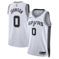 San Antonio Spurs Association Edition Swingman Jersey White Keldon Johnson Unisex | Stitched Jersey RTJS 11825 product image