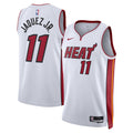 Miami Heat Association Edition Swingman Jersey White Jaime Jaquez Jr Unisex | Stitched Jersey RTJS 11805 product image 1,
