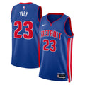 Detroit Pistons Icon Edition Swingman Jersey Blue Jaden Ivey Unisex | Stitched Jersey RTJS 11797 product image 1, provided