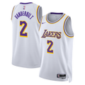 Los Angeles Lakers Association Edition Swingman Jersey White Jarred Vanderbilt Unisex | Stitched Jersey RTJS 11768 product