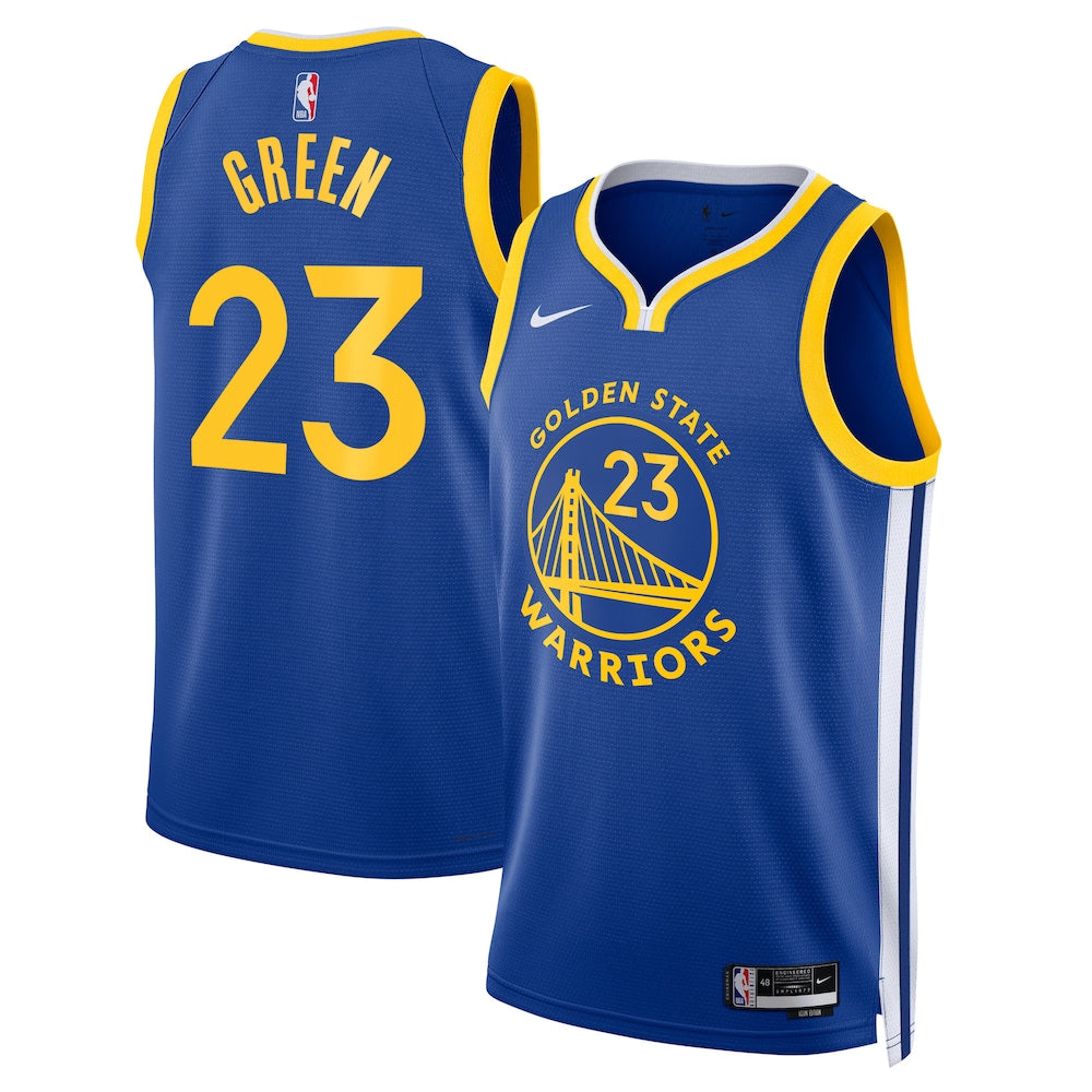 Golden State Warriors Icon Edition Swingman Jersey Royal Draymond Green Unisex | Stitched Jersey RTJS 11772 product image 1,