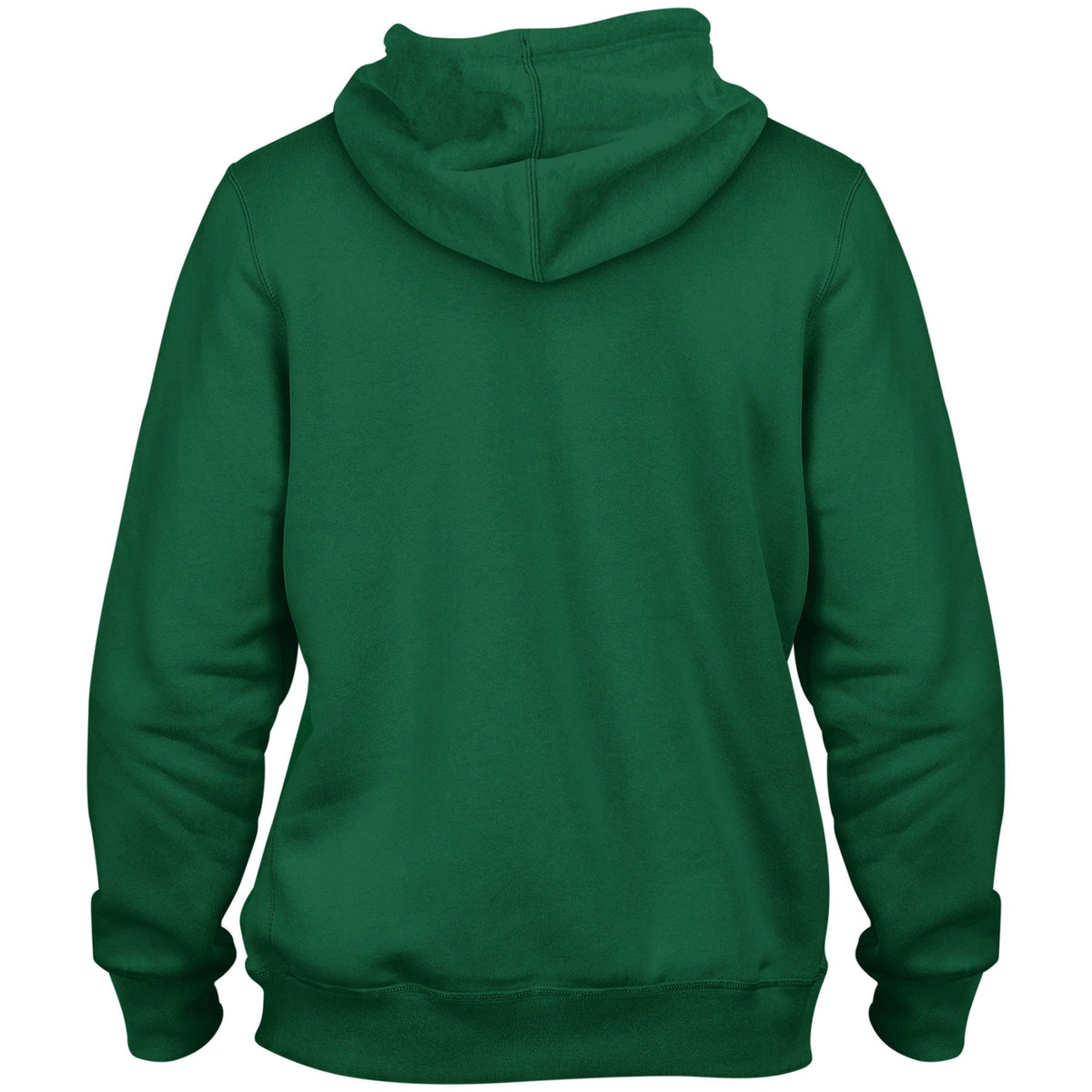 Hartford Whalers NHL Bulletin Men Green Express Twill Logo Hoodie product image 2, provided for visual reference and product