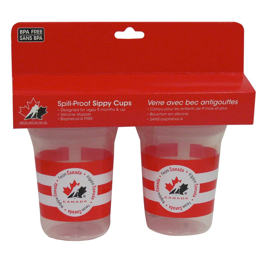 Hockey Canada IIHF 5oz 2 Pack Sippy Cup product image 1, provided for visual reference and product detail review