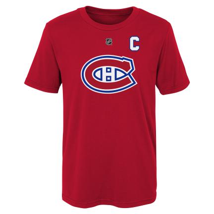 Nick Suzuki Montreal Canadiens NHL Outerstuff Youth Red T-Shirt product image 3, provided for visual reference and product