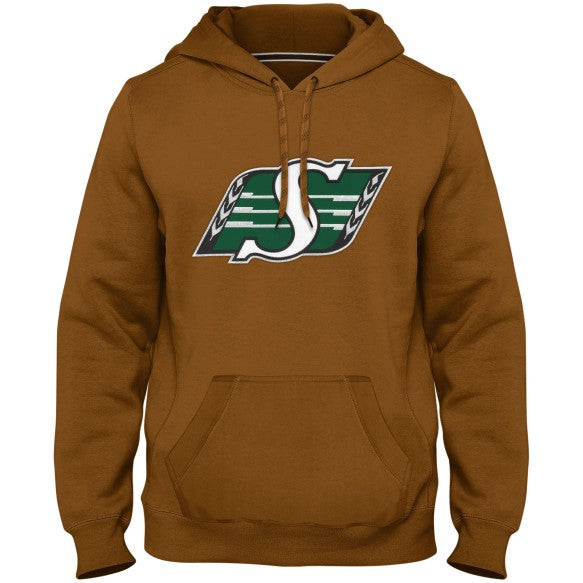Saskatchewan Roughriders CFL Bulletin Men Dune Express Twill Logo Hoodie product image 1, provided for visual reference and