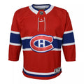 Montreal Canadiens NHL Outerstuff Kids Red Premier Jersey product image 1, provided for visual reference and product detail
