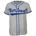 Jackie Robinson Montreal Royals MiLB Ebbets Field Flannels Men Grey 1946 Authentic Flannel Jersey product image 1, provided