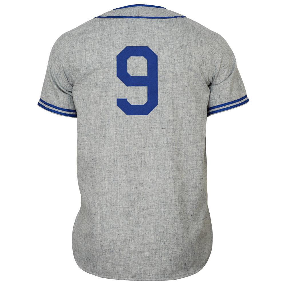 Jackie Robinson Montreal Royals MiLB Ebbets Field Flannels Men Grey 1946 Authentic Flannel Jersey product image 2, provided