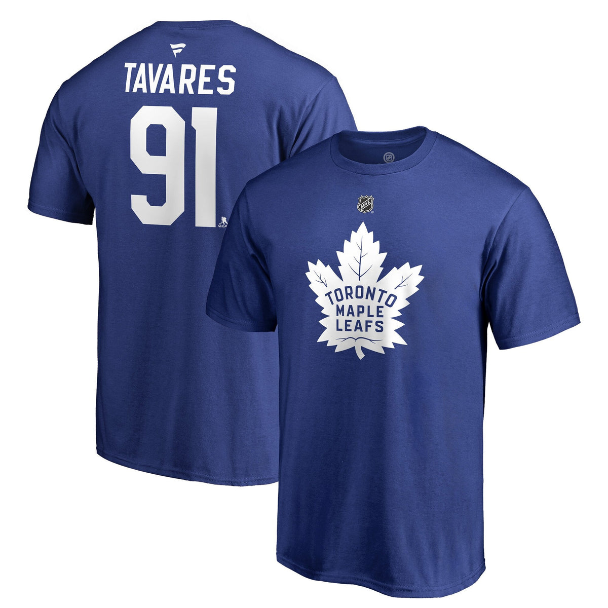 John Tavares Toronto Maple Leafs NHL Fanatics Branded Men Royal Blue Authentic T-Shirt product image 3, provided for visual