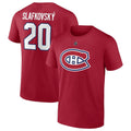 Juraj Slafkovský Montreal Canadiens NHL Outerstuff Youth Red T-Shirt product image 1, provided for visual reference and