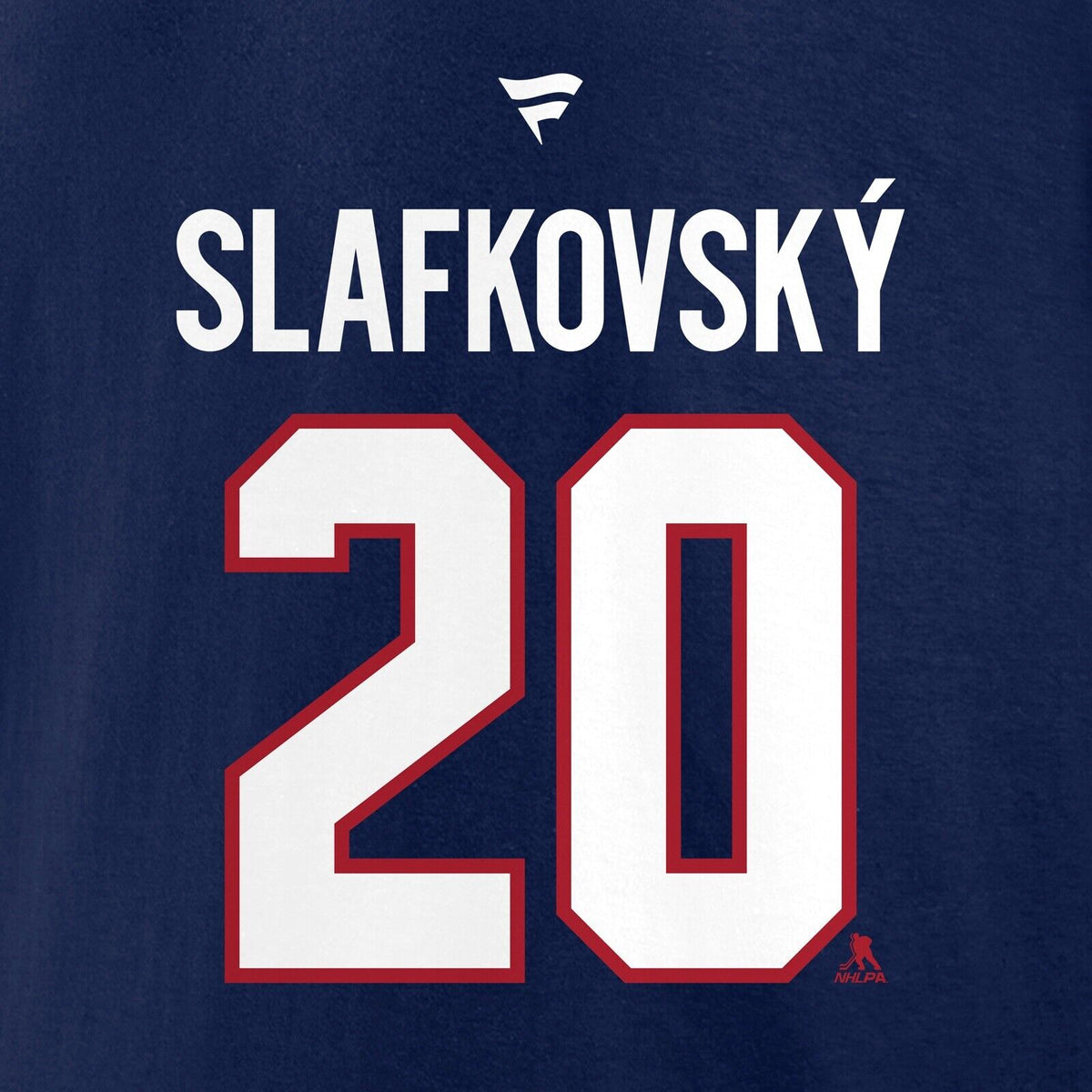 Juraj Slafkovský Montreal Canadiens NHL Fanatics Branded Men Navy Authentic T-Shirt product image 4, provided for visual