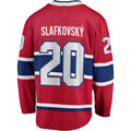 Juraj Slafkovsky Montreal Canadiens NHL Fanatics Branded Men Red Breakaway Jersey product image 1, provided for visual