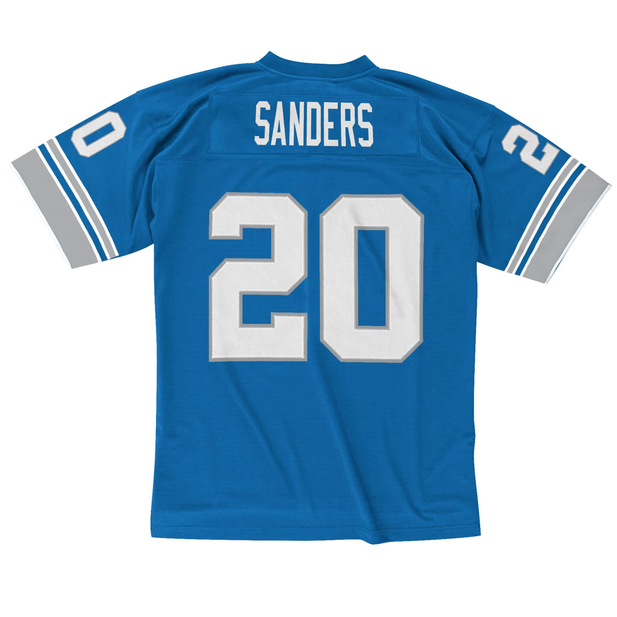 Berry Sanders Detroit Lions NFL Mitchell & Ness Men Royal Blue 1996 Legacy Replica Jersey product image 1, provided for